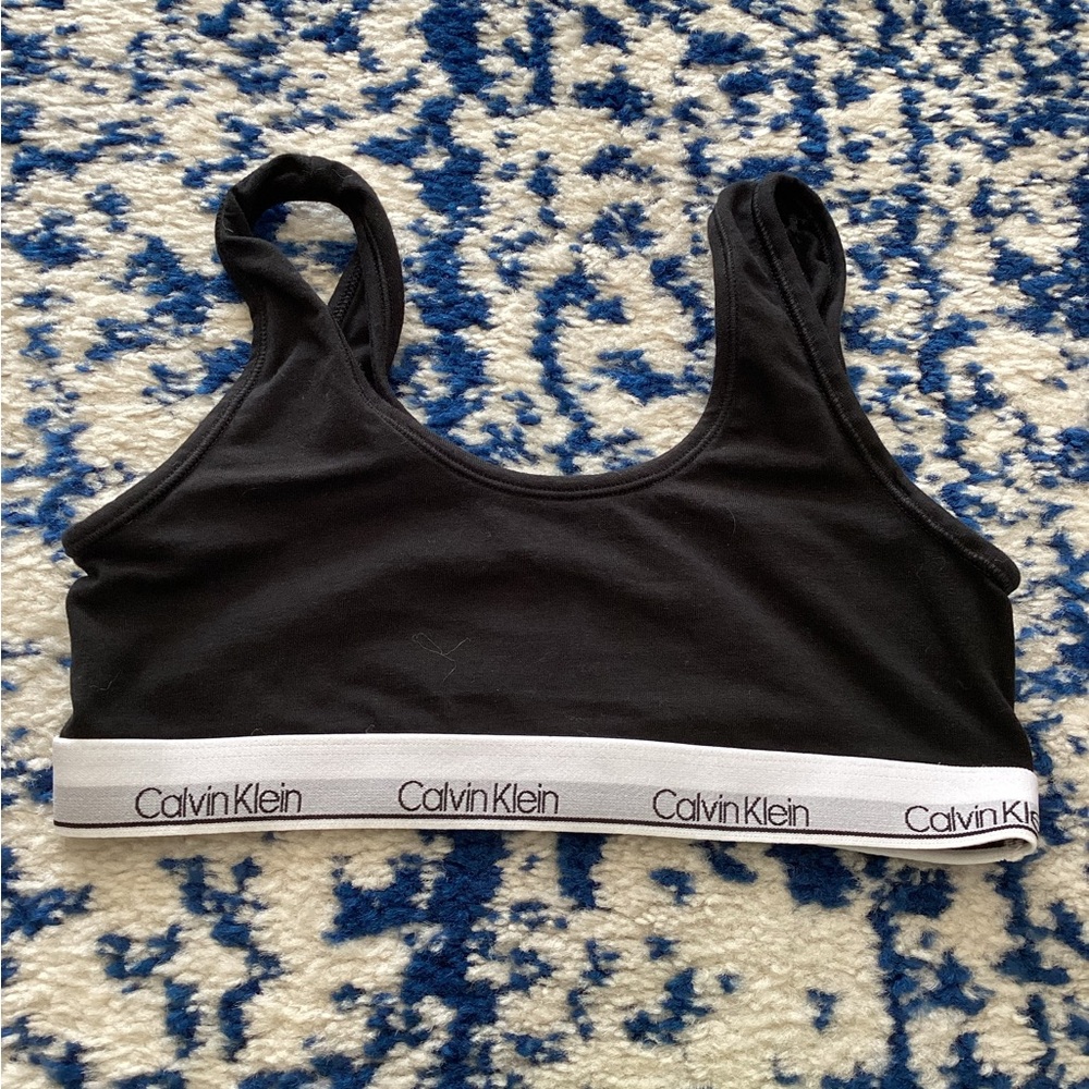 Girls Black Sports Bra with Colorful Panties and black tights - Picture 14 of 16